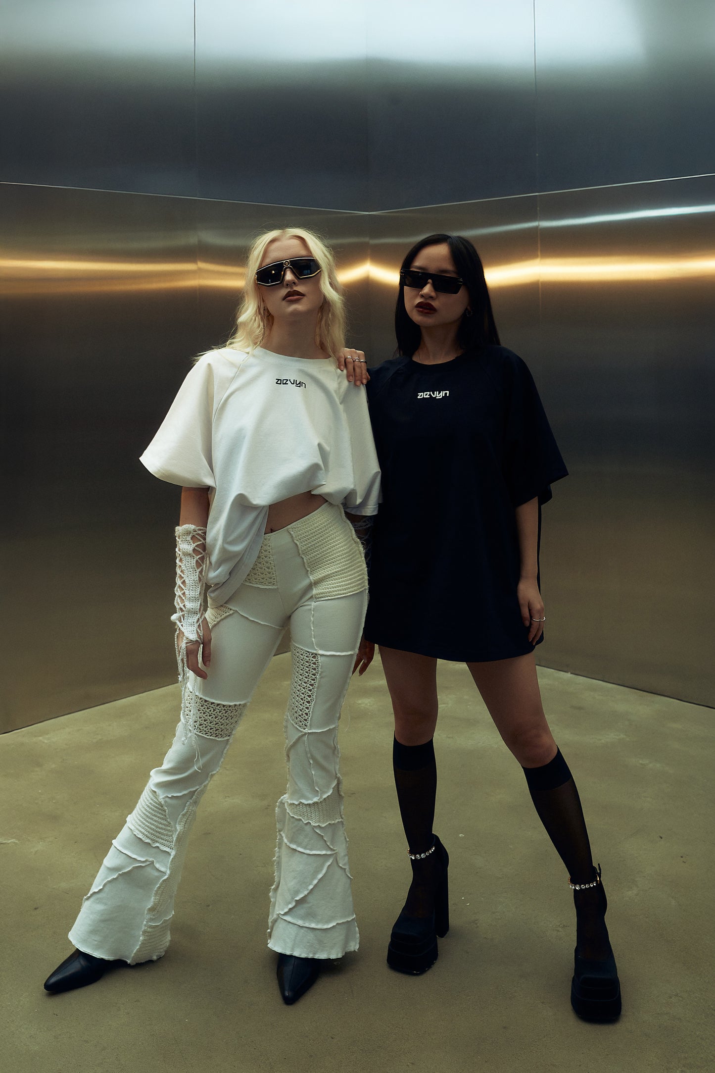 T-Shirt Davy Baddie White